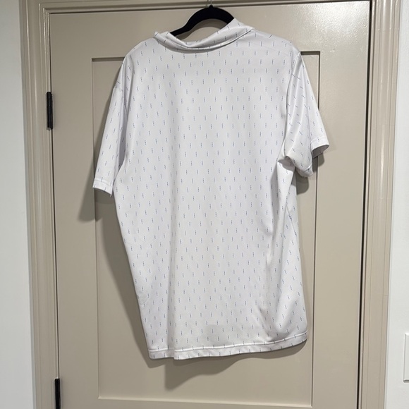 Adidas Men's White Polo Shirt - Picture 3 of 3